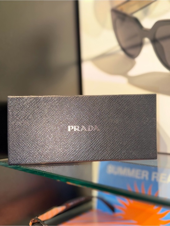 Prada Black Oversized Square Sunglasses